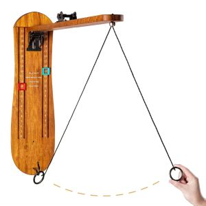 Wooden Ring Toss Game for Adults, Outdoors Games, Hook and Ring Game with