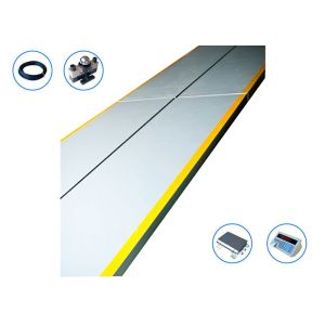 Electronic Surface Mounted Weighbridge , 100 Ton Lorry Weighing Scales