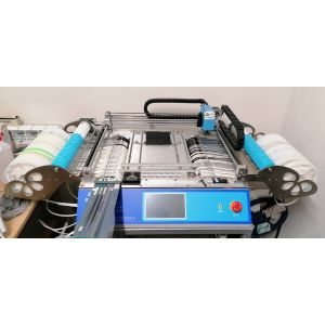 CHMT48VB Dual Side 58 Feeders 2 Cameras Desktop SMT Pick and Place Machine
