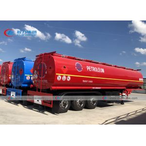 CCC 42CBM Air Suspension Fuel Tanker Trailer With 6 Compartments
