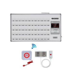 Nurse management equipment board receiver with voice broadcast