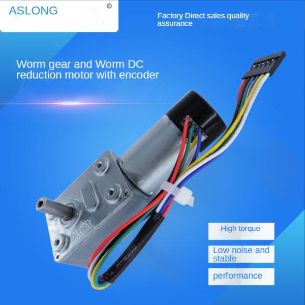 ASLONG JGY-370GB DC Worm Gear Motors 12v High Torque Reducer