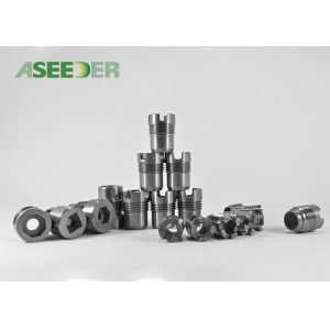 Polished Tungsten Carbide Sandblasting Nozzle / Durable Oil Spray Nozzle