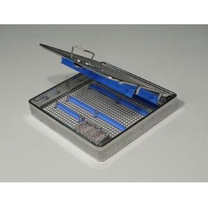 Welded / Perforated Endoscopes Sterilization Trays , Sterilization Baskets