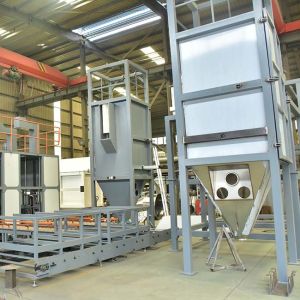 Closed Dust-Free And Efficient Automatic Unpacking Transportation System