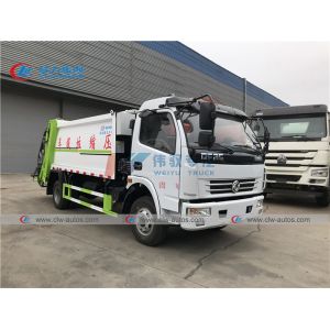 LHD 8cbm Waste Disposal Truck For Recycling Service