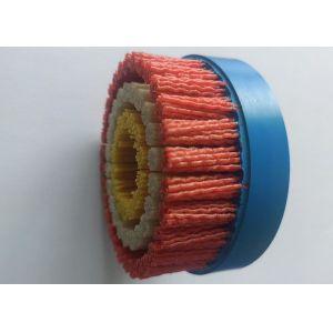 Engineered Custom CNC Deburring Brushes , Ceramic Disc Metal Processing Brushes