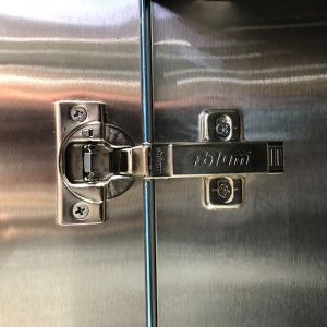 Mini 304 Stainless Steel Kitchen Cabinet 18mm Carcase Eco Friendly