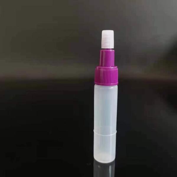 PET Cylindrical Plastic Reagent Bottle 5ml Mini Plastic Spray Bottle