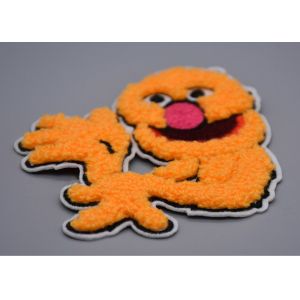 Towel Embroidery Patch Eco Friendly For Clothing Good Washable