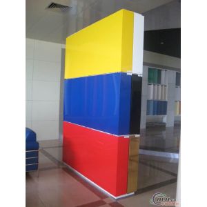RoHS Square 1000mm High Gloss Aluminum Composite Panel
