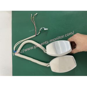 Compact SCHILLER DEFIGARD 4000 Defibrillator Machine Parts Paddles In Good