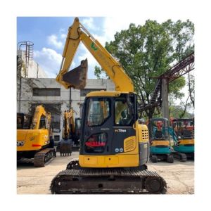 Komatsu PC78-8 Used Small Excavator 8 Ton Operating Weight Cummins Engine