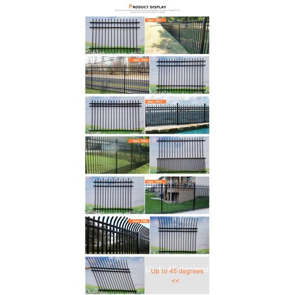 Tubular Garrison Fence/ Australia Security Commerical Garrison Fence Panel