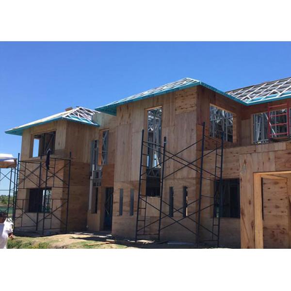 AS/US Duplex Steel Frame Ultra Modern Prefab Homes With Light Gauge Steel Framing