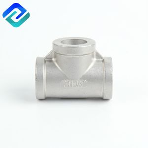 Thread End ISO4144 SS Pipe Fittings DIN2999 Stainless Steel Tee