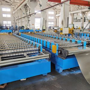 Quality 3phase Double Layer Roof Sheet Roll Forming Machine 5000kg for sale