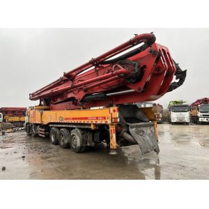 Hydraulic Machining Process 62m Sy Concrete Pump on Volvo Truck Used Heavy