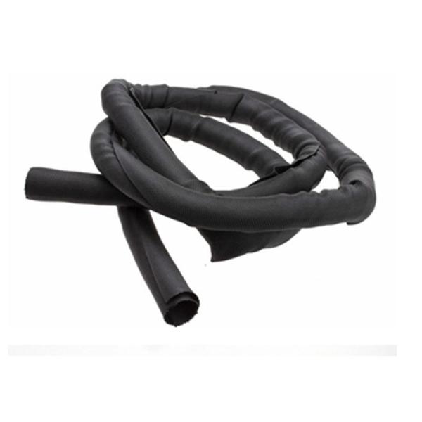 Light Weight Self Wrapping Split Braided Sleeving , Pet Wrap Braided Sleeving