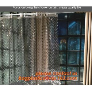 China SCENERY PRINTING POLYESTER SHOWER CURTAIN, custom 3d eva shower curtain for bathroom, Popular cotton hooks polyester tex on sale