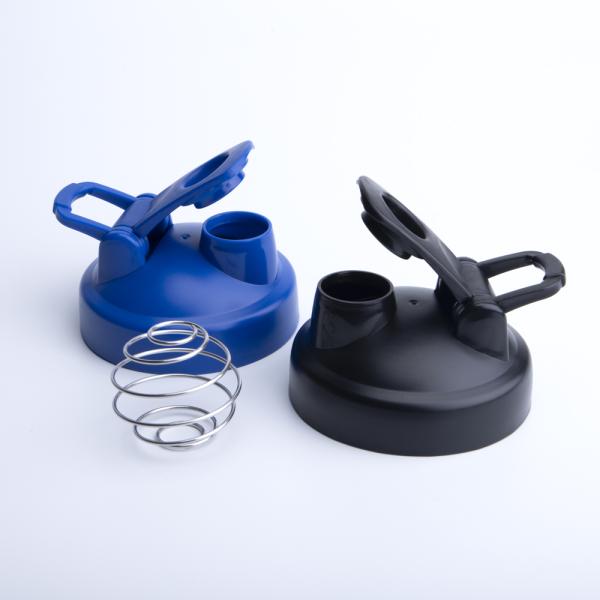 Shaker Bottle 304 Steel Mixing Ball Smart Custom Logo Gym Protein, BPA Free Drink Plastic Water Sport Shaker Bottle