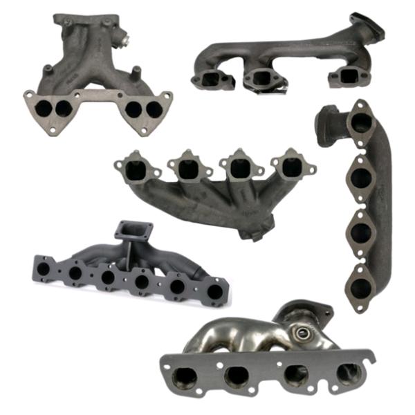 Custom Ductile Cast Iron Clay Sand Casting Tractor Exhaust Manifold