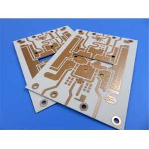 Rogers 32mil RO4003C ENIG PCB Via Filled By Resin And Capped