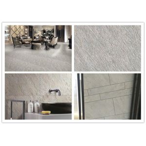 Large Porcelain Bathroom Tile / Modern Bathroom Tiles 600x600x10 Mm Size