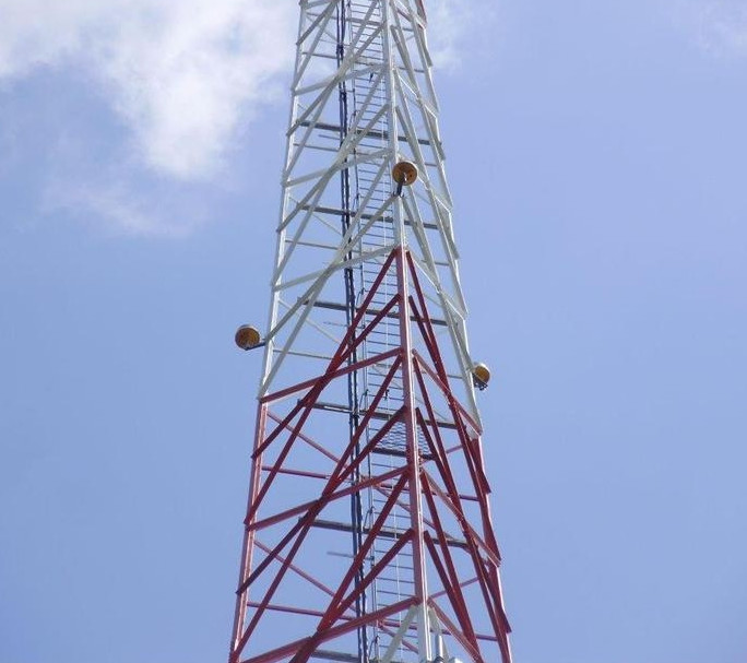 Quality 5G Communication Hot Dip Galvanized Triangle Angle Steel Communication Tower Suitable For Mobile Network And Broadcast Transmission for sale