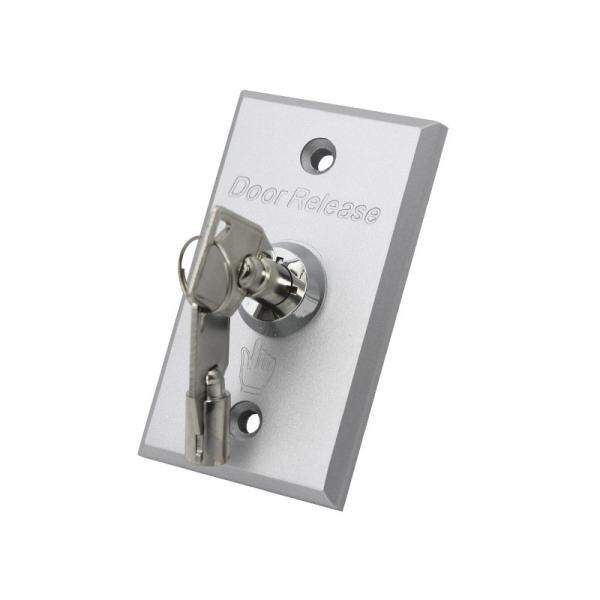 Flush Mounted SPDT Momentary Key Switch ON OFF Sign Customised Logo