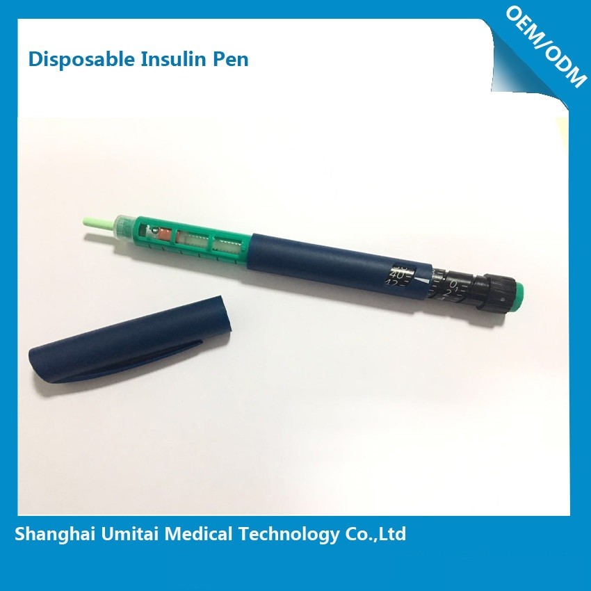 Plastic Disposable Insulin Pens Variable Dose For Subcutaneous Injection