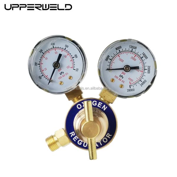 Dual Stage Gas Regulator for Oxygen Welding Customized Support and Safety Structure
