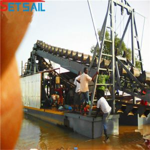 Quality 128-176 Bucket Electric Dredging Sand Tin Equipment for Gold and Diamond Extraction for sale