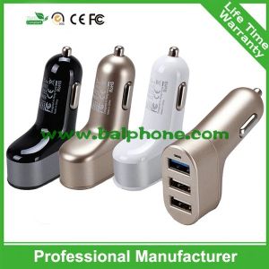 China 5V 5.1A 3 port USB Car Charger ,3usb car charger,3usb travel charger for iphone 6 for ipad on sale