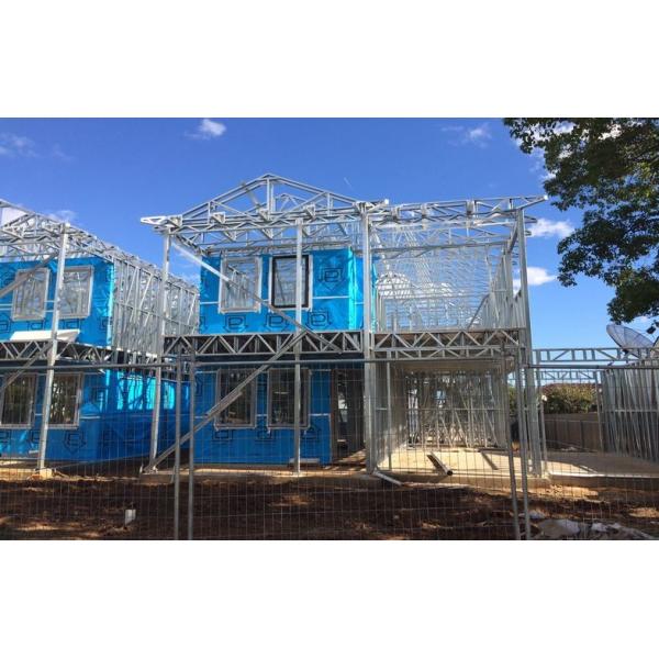 Modern Light Steel Prefabricated Homes – Wind-Resistant Folding Villa Houses