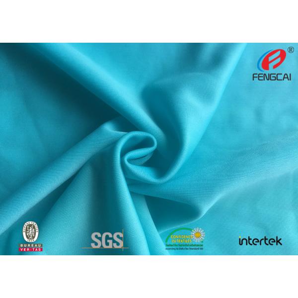 Tops Woman Fitness Gym Clothing Quality Dry Fit Dty Fabric 85% Polyamid 15% Spandex Yoga Pants Fabric