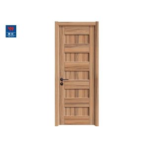 China Hotel Eco Friendly Flush 60mins Fire Rated Interior Wood Door on sale
