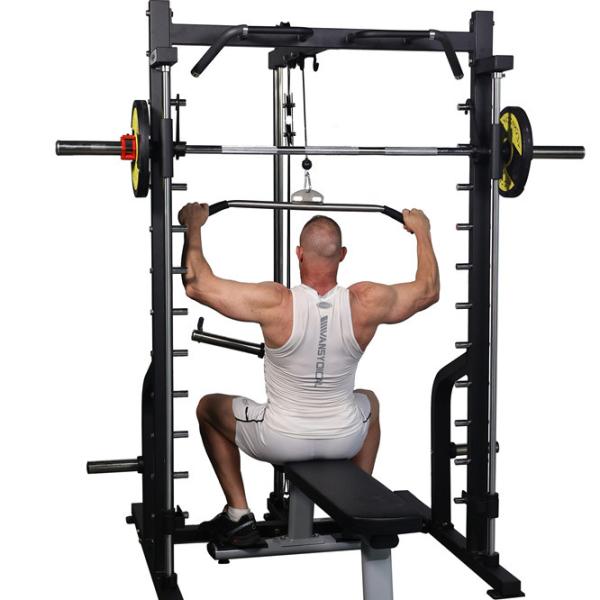 Sports Home Gym Training Equipment All in One Pull up Weight Bumper Plates Squat
