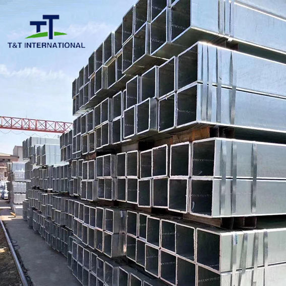 Buy 1020 Galvanized Steel Square Tubing Uniformed Structure ERW Technique at wholesale prices