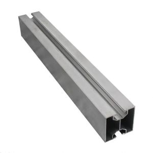 PV Solar Panel Mounting Rail Aluminum Alloy Anodized Silver Color