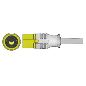 OEM TPU IBP Adapter Cable Compatible For Fukuda Denshi Monitor To BD Transducer