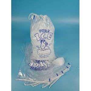 Eco friendly Recyclable Reusable Drawstring Ice Bags For First Aid Treatment