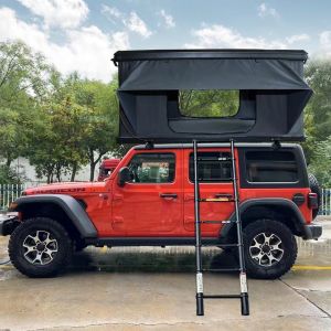 2-3 Person Hard Shell Rooftop Tent with 2000-3000mm Waterproof Index and 216*130