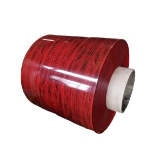 High Durable Wooden Grain Coated Aluminum Coil For Landscaping