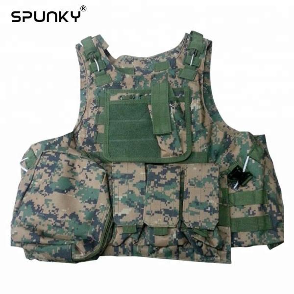 Tactical Paintball Hunting Military Combat Vest Airsoft Gear Adjustable Wear