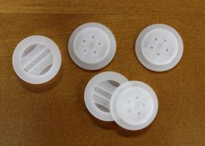 China Breathing Unilateral Coffee One Way Degassing Valve With 5 Holes / Micro Plastic One Way Valve on sale