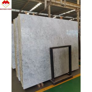 Yabo White Transparent Marble Stone Slab For Coffee Table