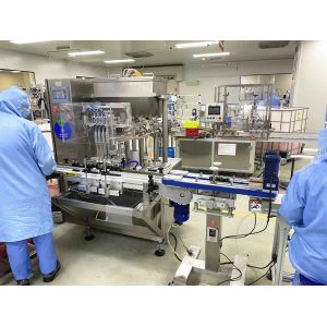 Skin Whitening Body Lotion Filling Machine 1000BPH 316L