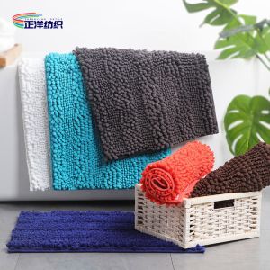 China 16X24 2000GSM Multi Color Chenille Front Entrance Carpet TPR Rubber Backing Piped Strong Edges on sale