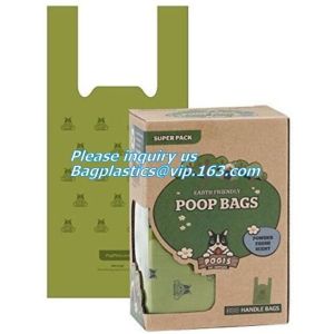 Compostable Poop Bags Amazon Best Selling Dog Poop Collector Cute Dog Poop Bag,